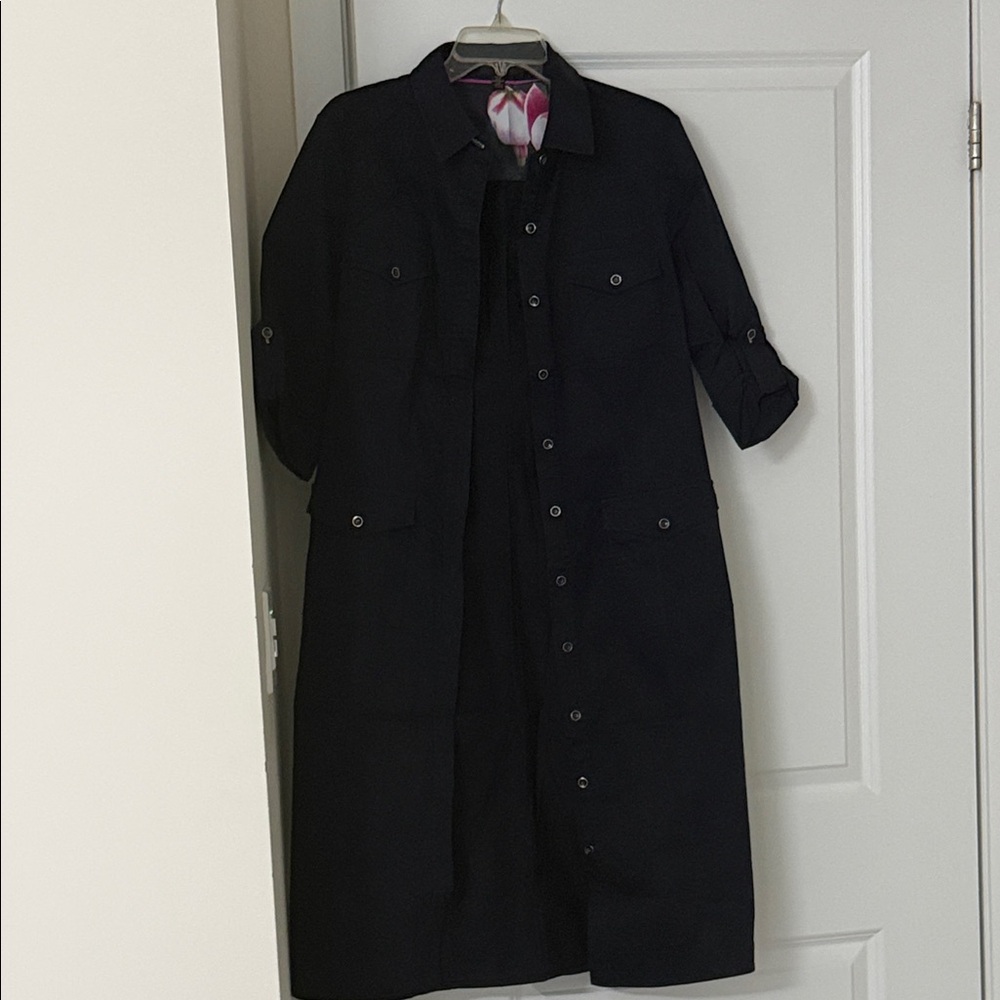 Ted Baker Dark Blue Coat